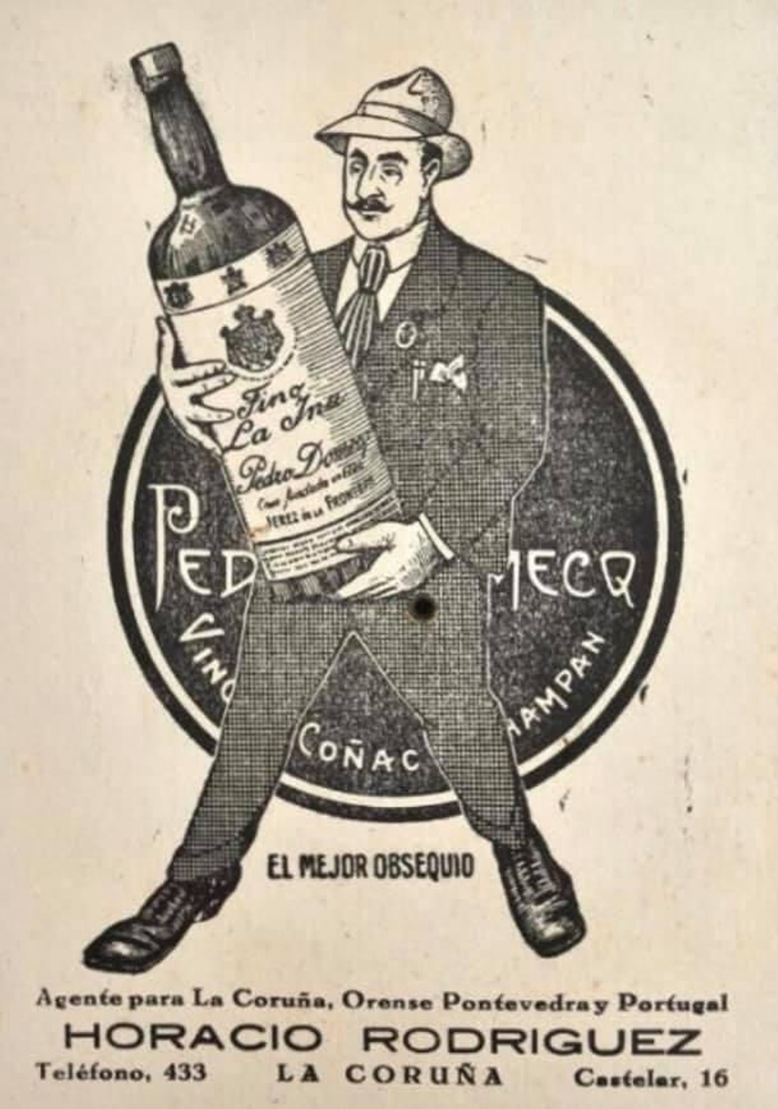 El agente comercial Horacio Rodríguez Martínez.