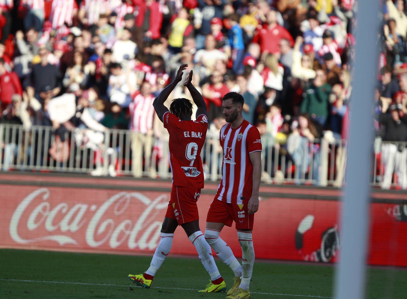 Imágenes del partido U.D. Almería-Atlético de Madrid