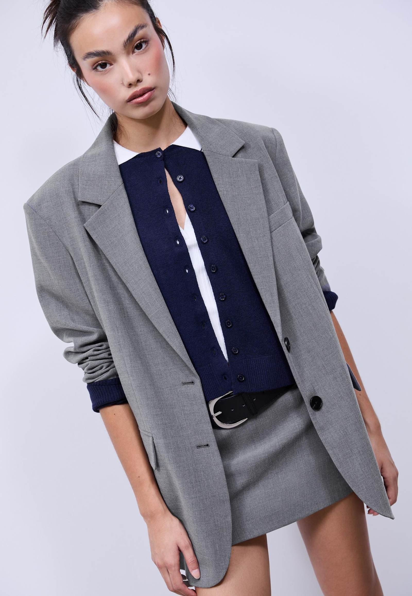 Americana oversize de Stradivarius.