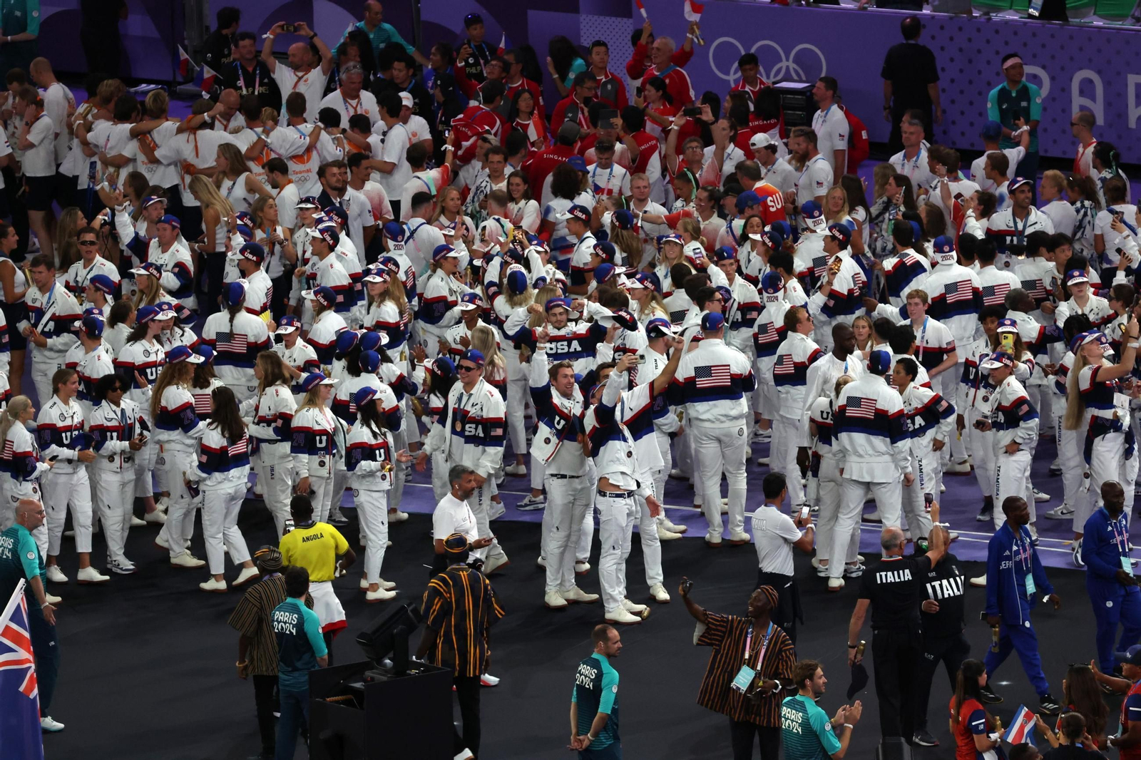 Las fotos de la ceremonia de clausura de los Juegos Olímpicos París 2024