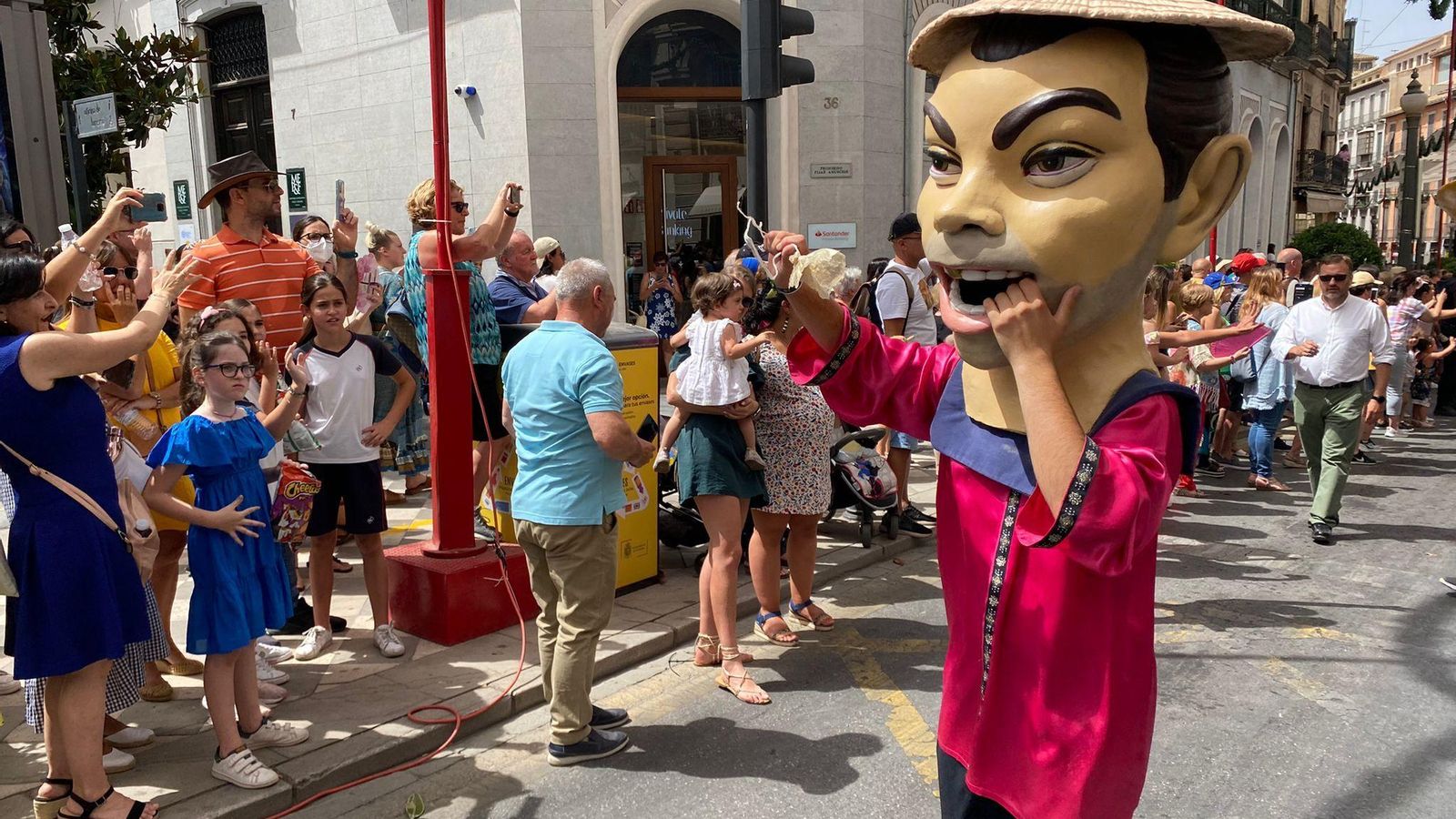 El desfile de la Tarasca en las calles del Centro este Corpus 2022.