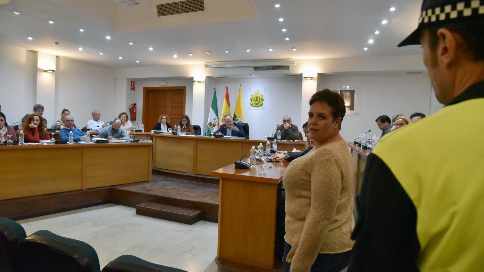 Jorge Romero pide a la Policía Local que tome los datos a Pilar Ruiz Boix