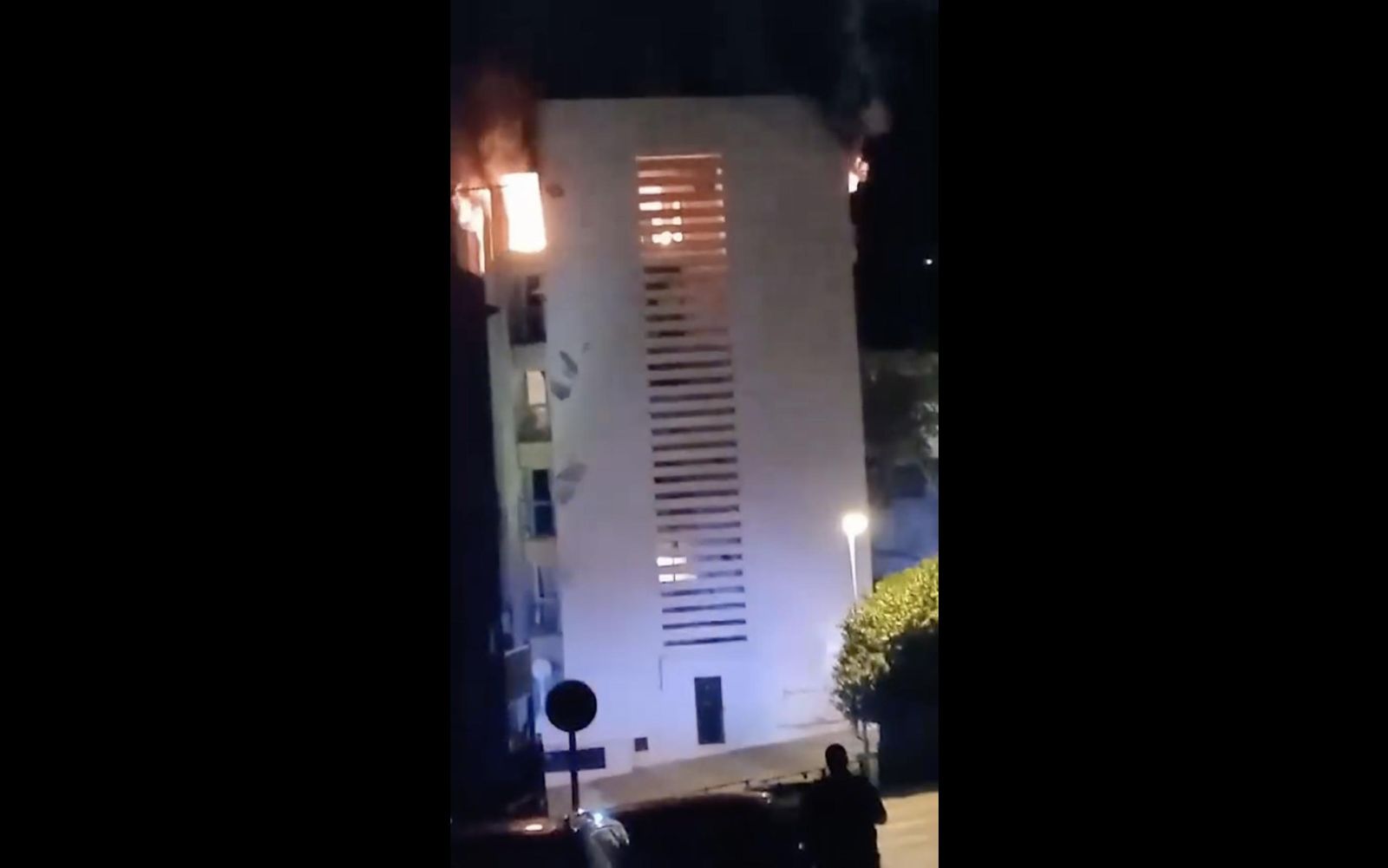 Fuego en una vivienda de Marbella.