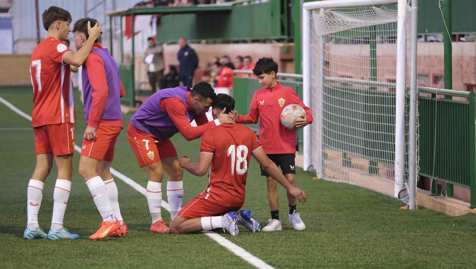 Imágenes del partido U.D. Almería-Elche C.F. de la Copa del Rey Juvenil