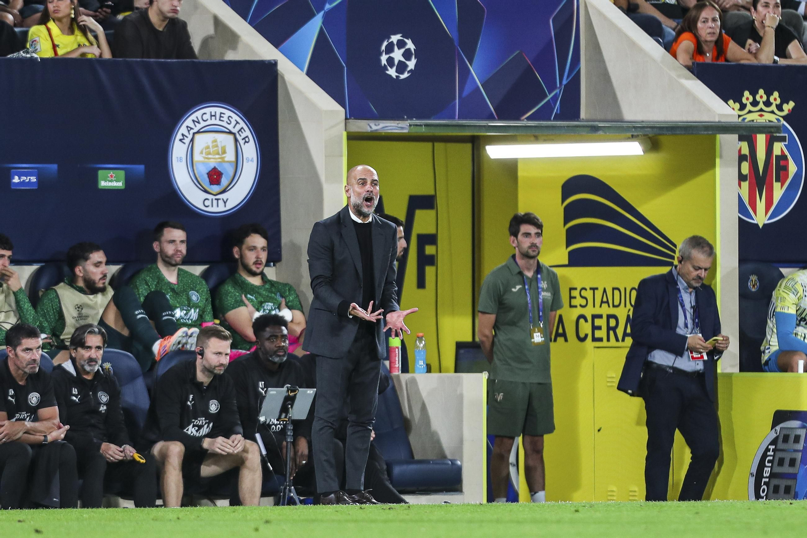 Las fotos del Villarreal-Manchester City