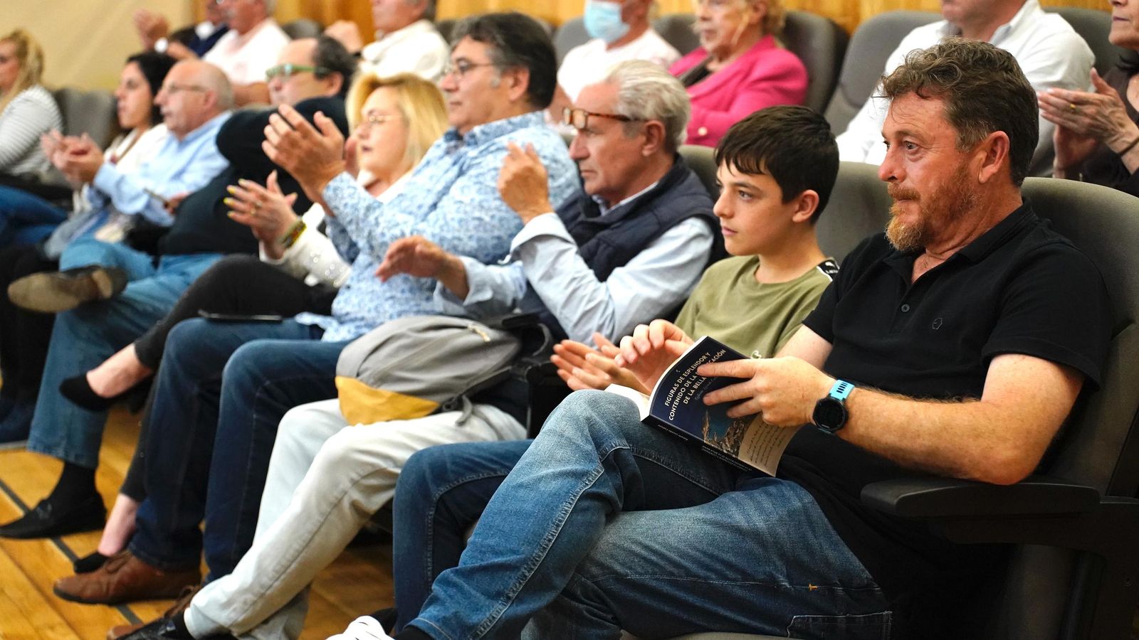 Fotos de la presentación del libro de Roberto Losada en el Auditorio Millán Picazo