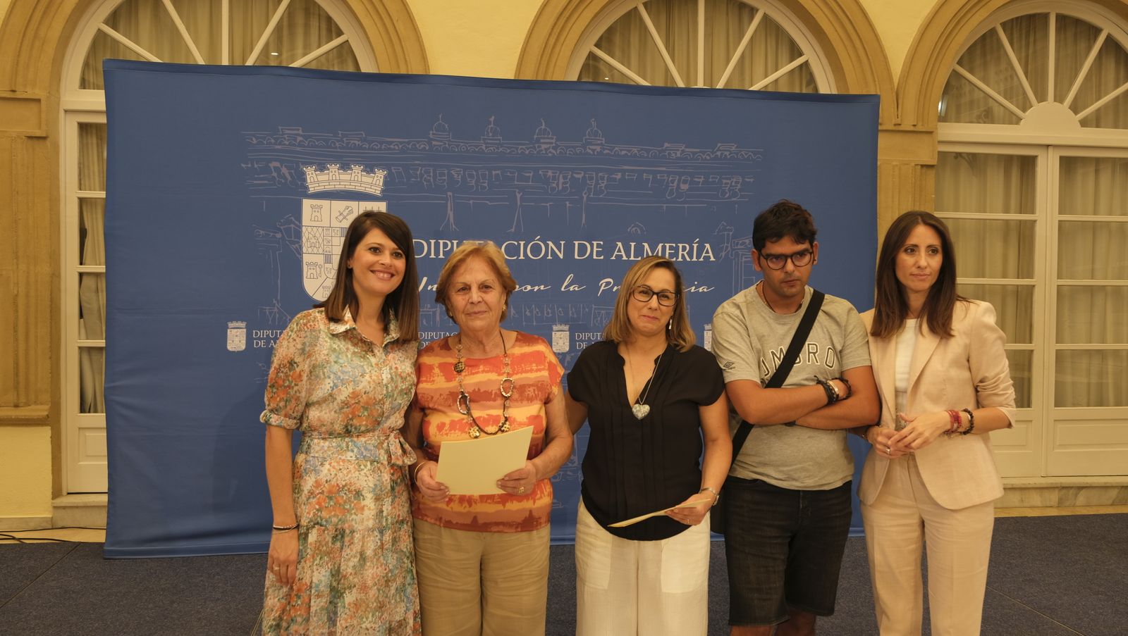 Entrega de ayudas a colectivos sociales en la Diputación de Almería