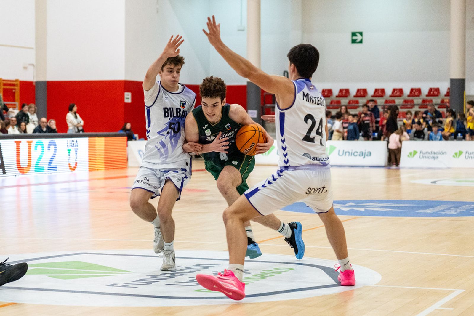 Liga U22: El Unicaja vence al Bilbao Basket con un estelar Alonso de la Iglesia (86-66)