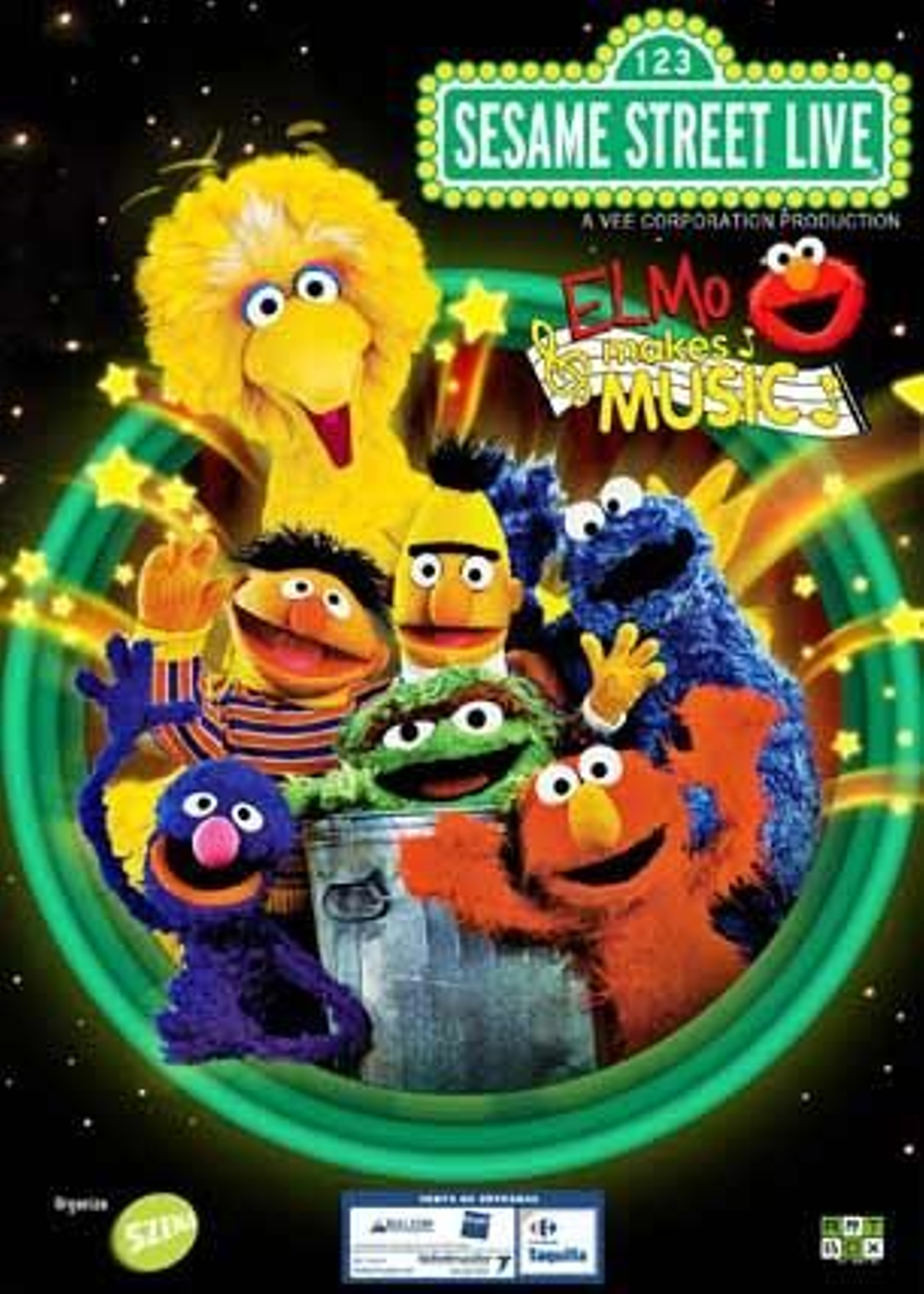 El músical de Barrio Sésamo pospone su actuación en Sevilla