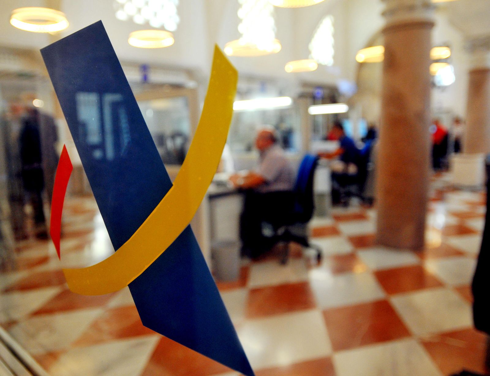 Una de las oficinas de la Agencia Tributaria para presentar la declaración de la Renta.