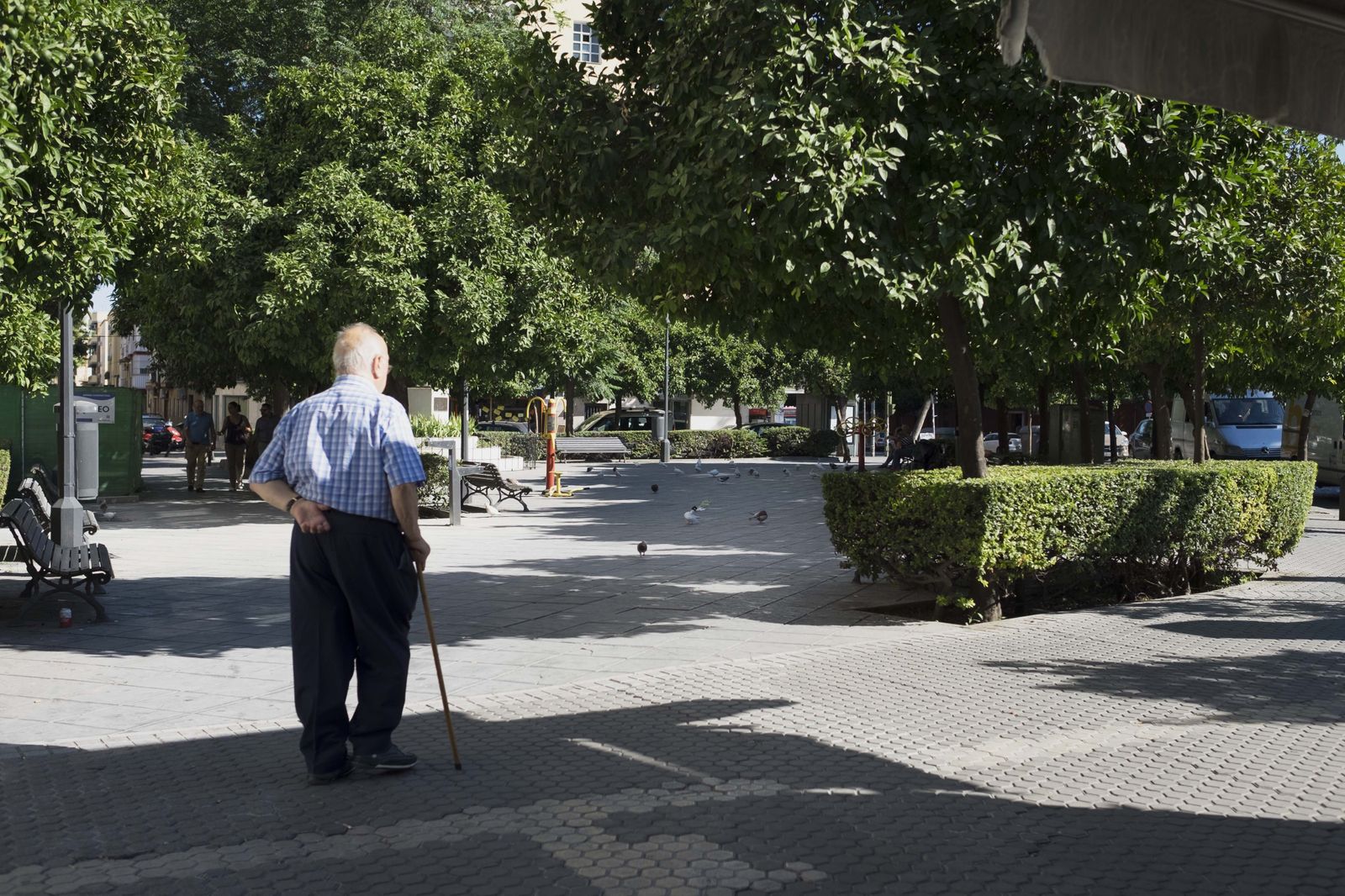 El plan contempla la reurbanización de la Plaza de San Martín de Porres y el entorno del mercado de San Gonzalo.