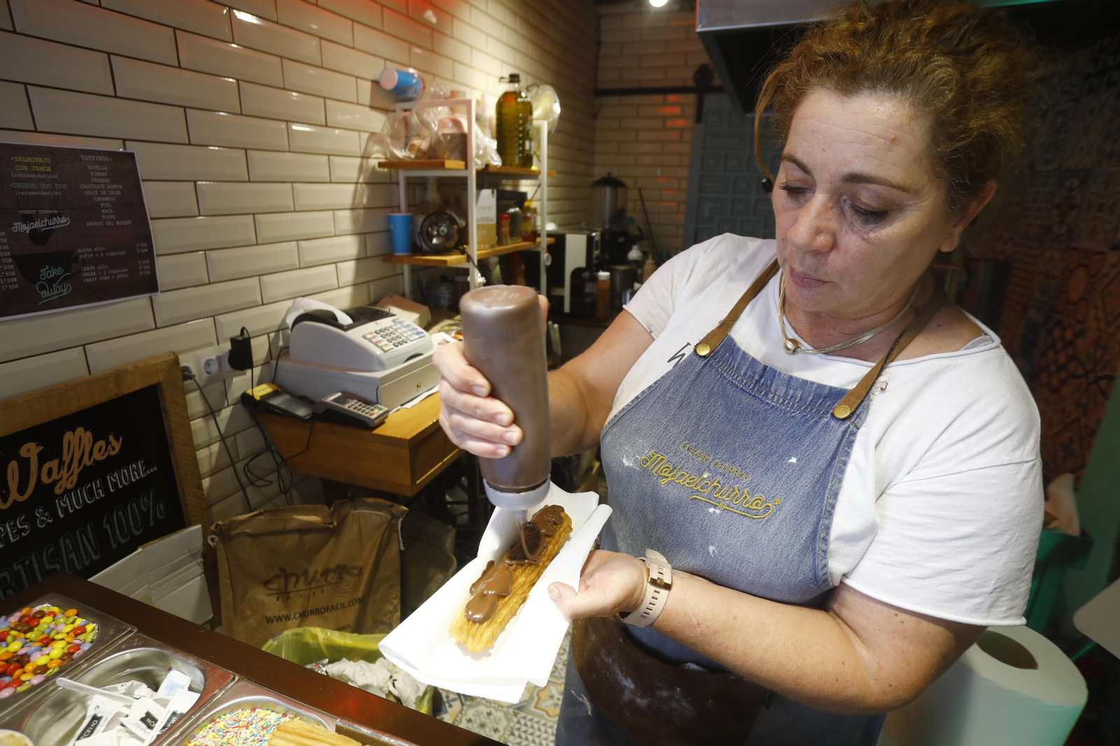 Los churros rellenos de Mojaelchurro