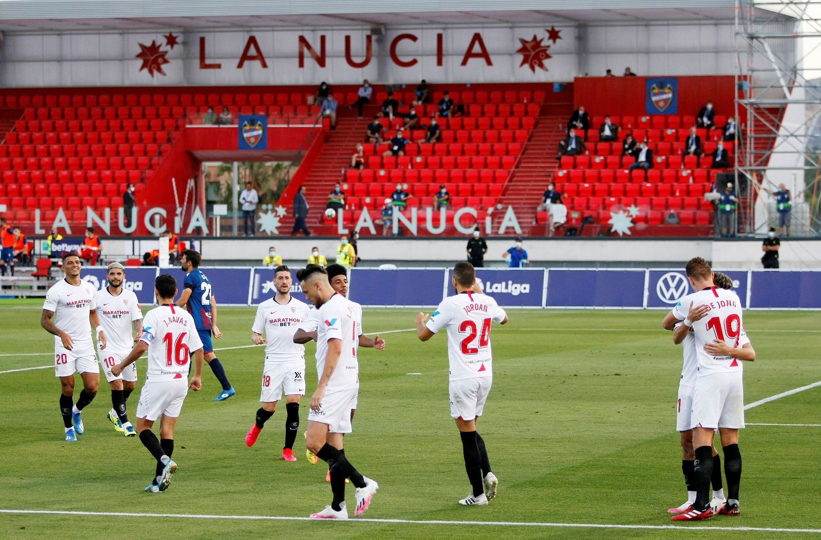 Imágenes del Levante-Sevilla FC