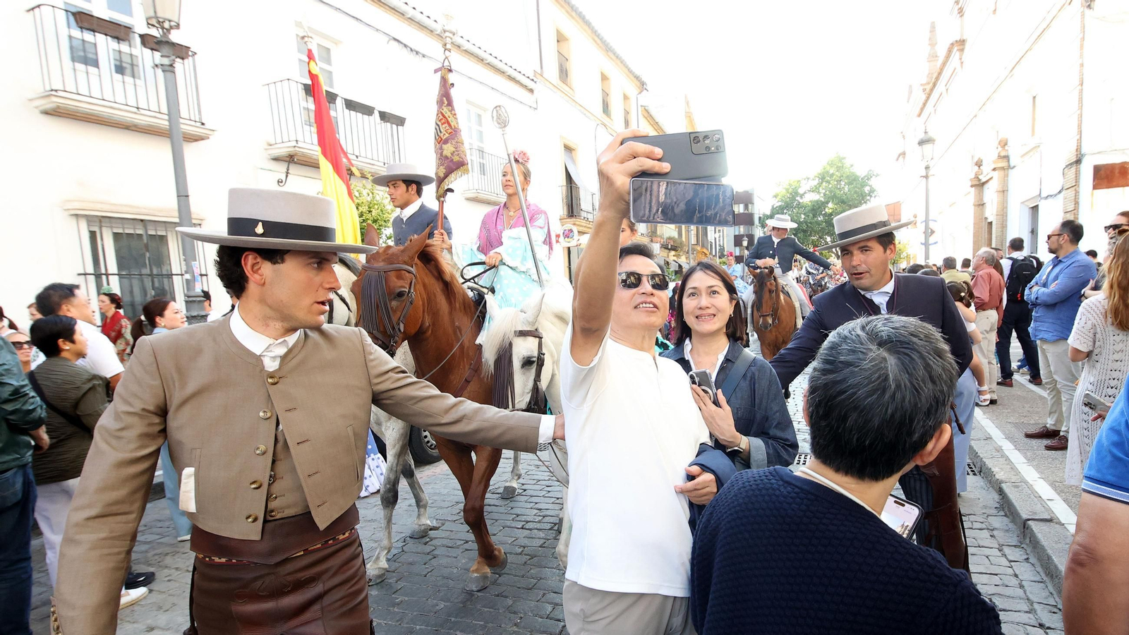 Vuelta a Jerez de la hermandad del Rocío