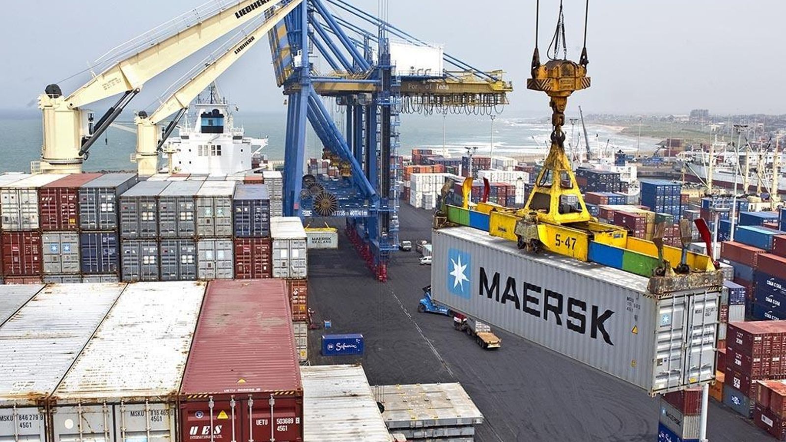 Maersk es la principal empresa naviera del mundo.