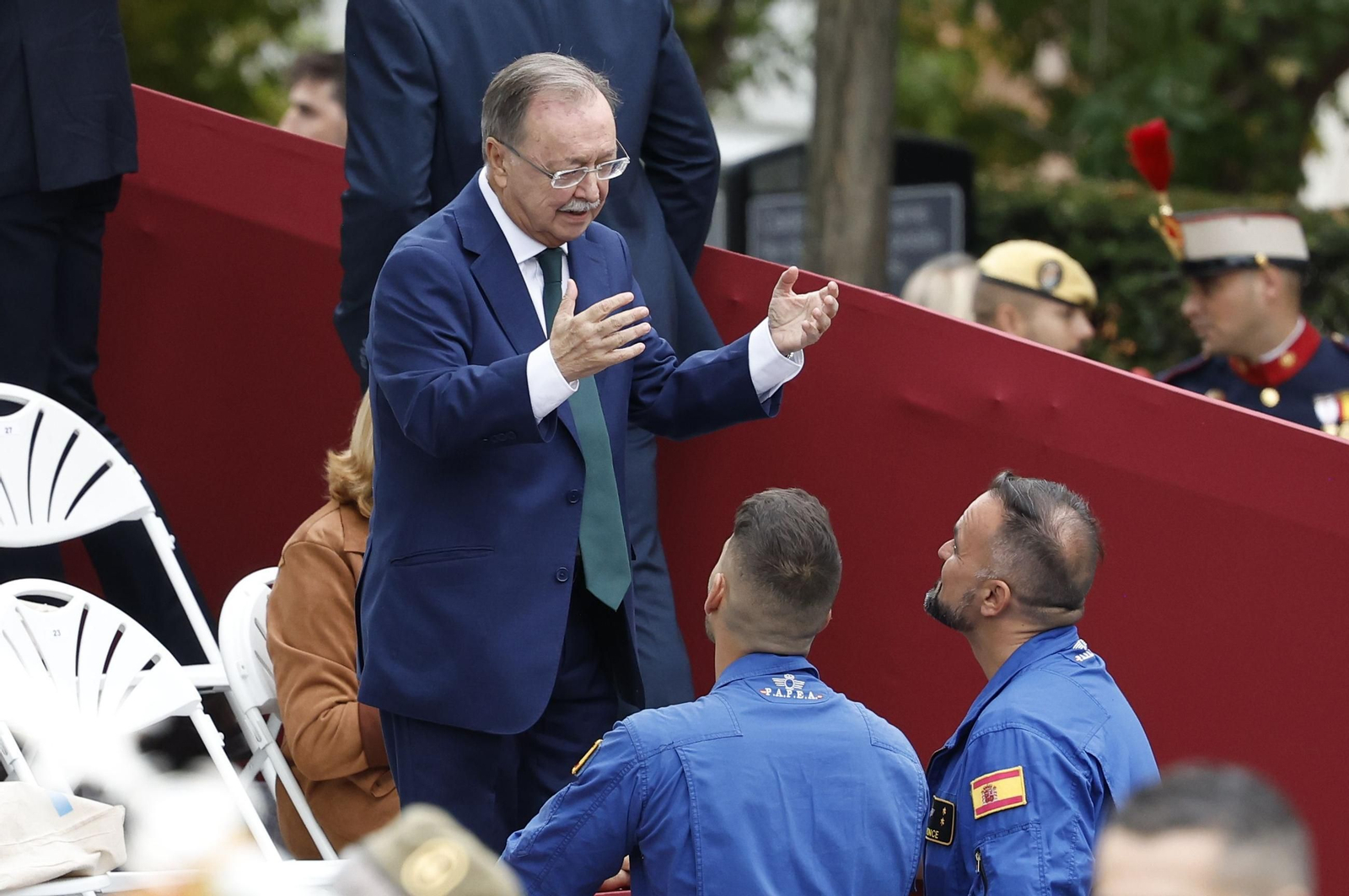 El desfile por el Día de la Fiesta Nacional, en imágenes