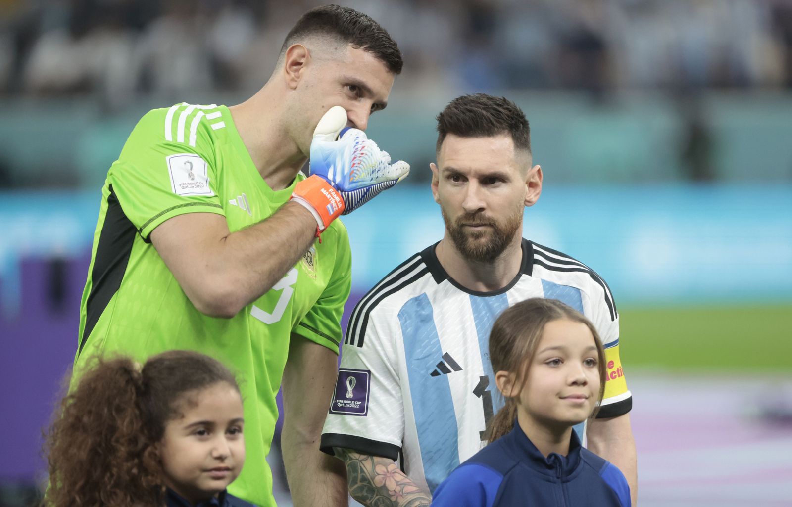 Las fotos de Messi contra Croacia