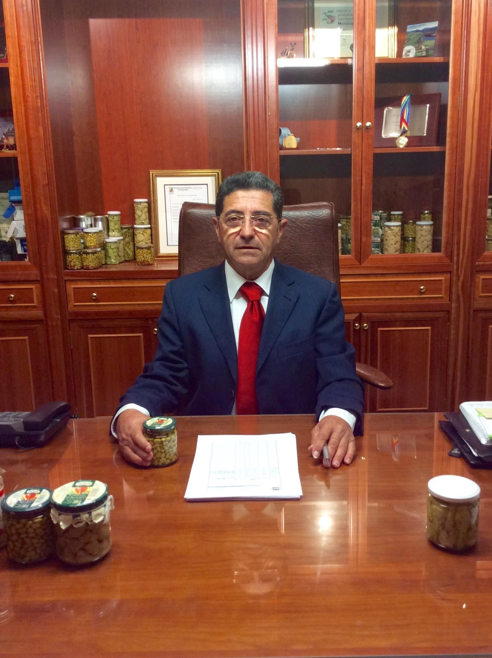 José Jiménez, propietario de Conservas Alsur.