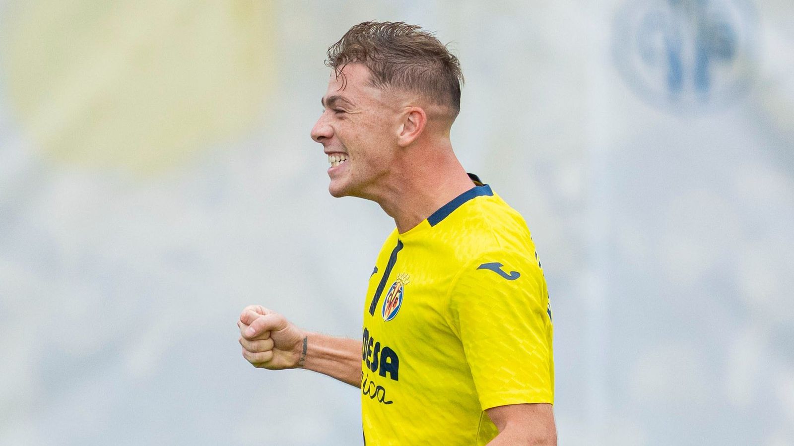 Álex Rubio, goleador con el Villarreal B.