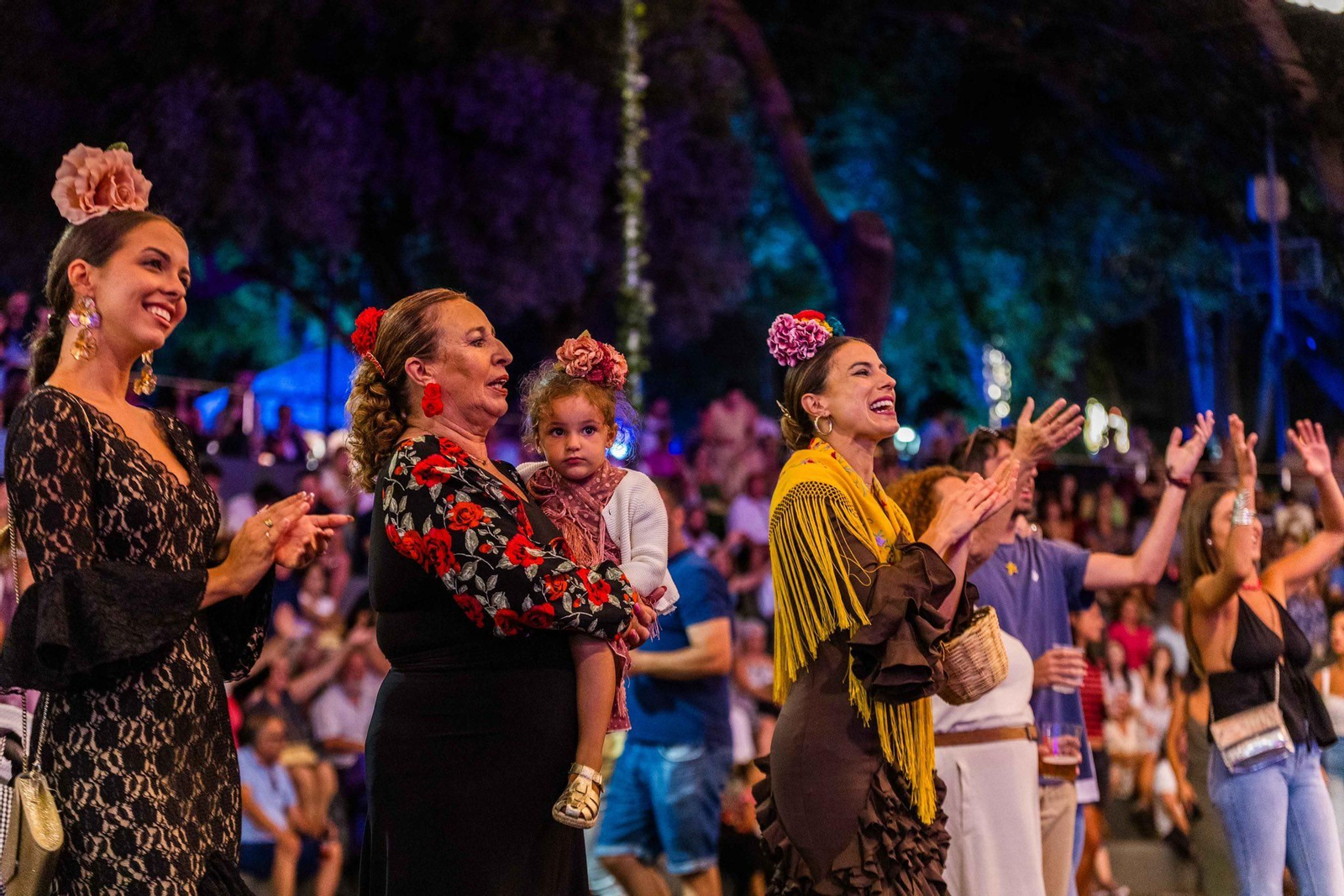 Las imágenes del último día de la Feria del Carmen y de la Sal en San Fernando