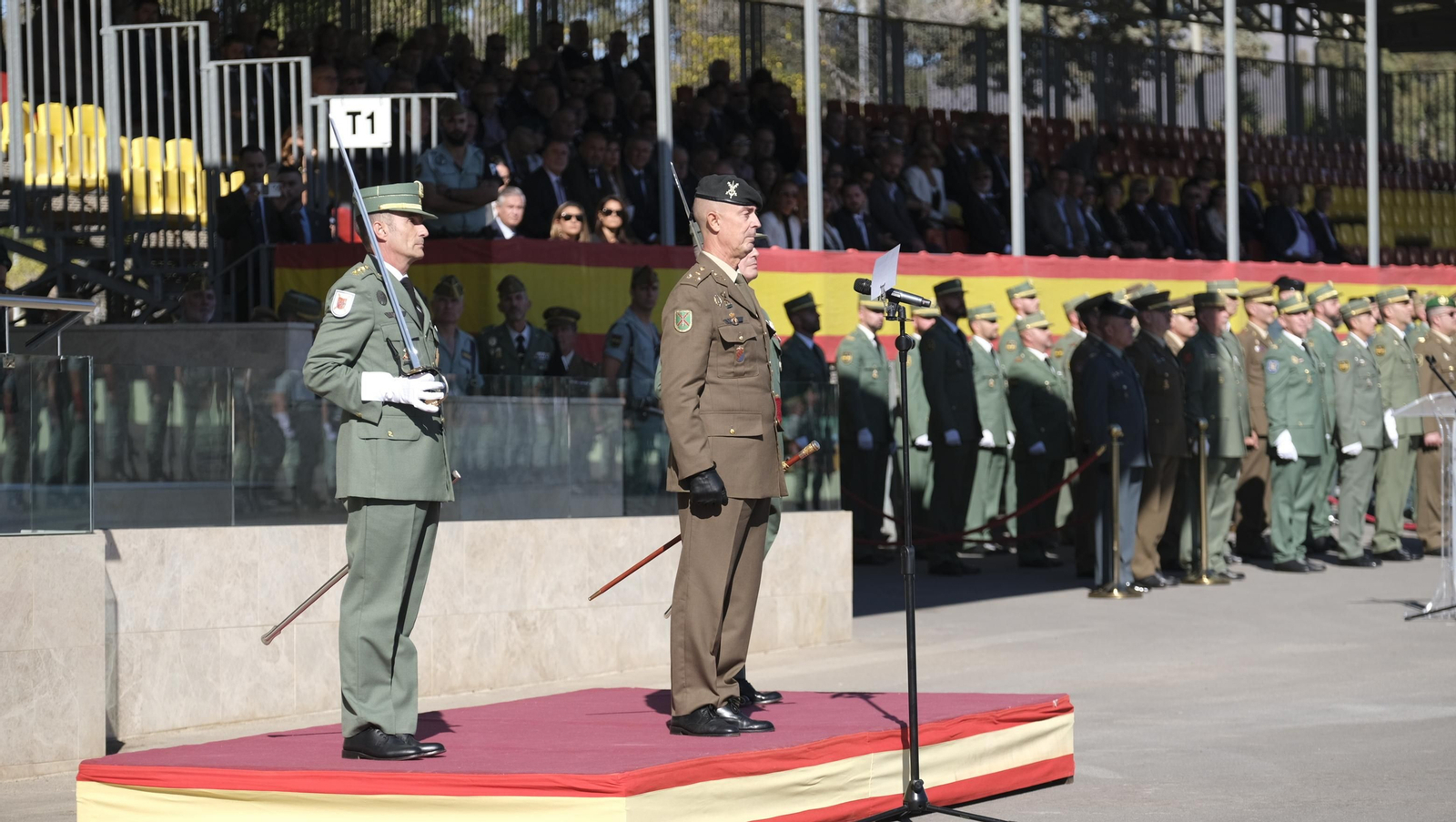 Imágenes de la toma de posesión del nuevo General de la BRILEG, José Agustín Carreras Postigo