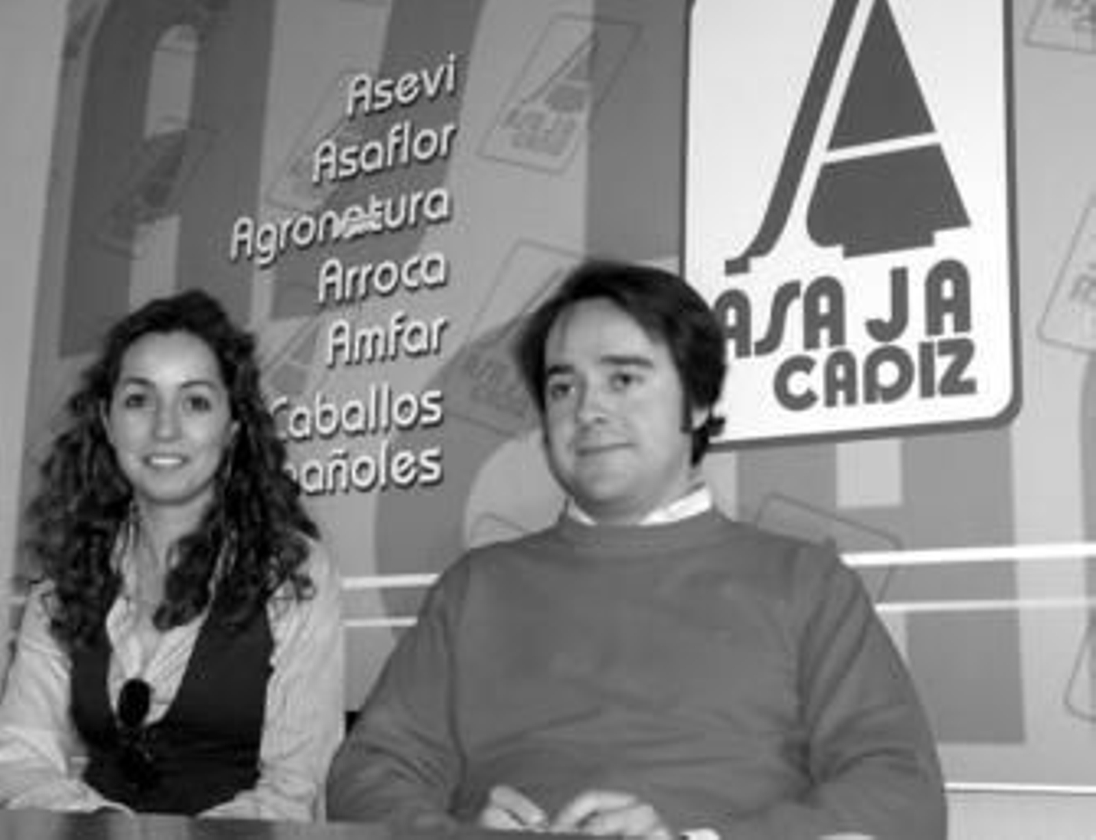 Luis Ramírez y Elena Ferrero, técnicos de Asaja-Cádiz