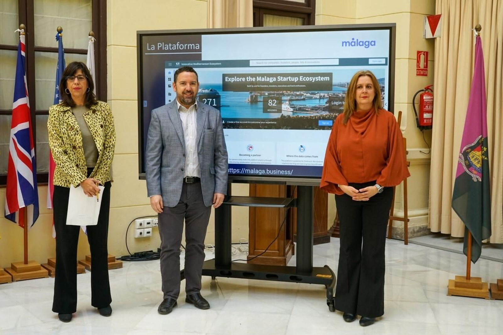 Presentación en Málaga de la plataforma virtual