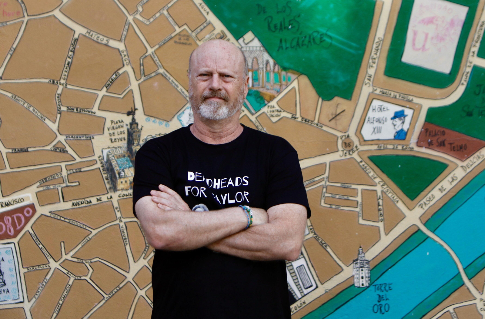 Dan Kaplan, durante la entrevista.