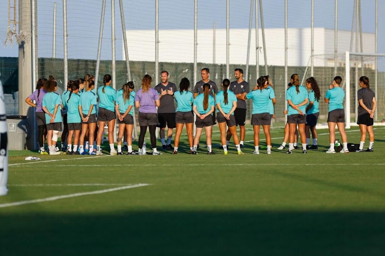 Un entrenamiento del Málaga CF Femenino