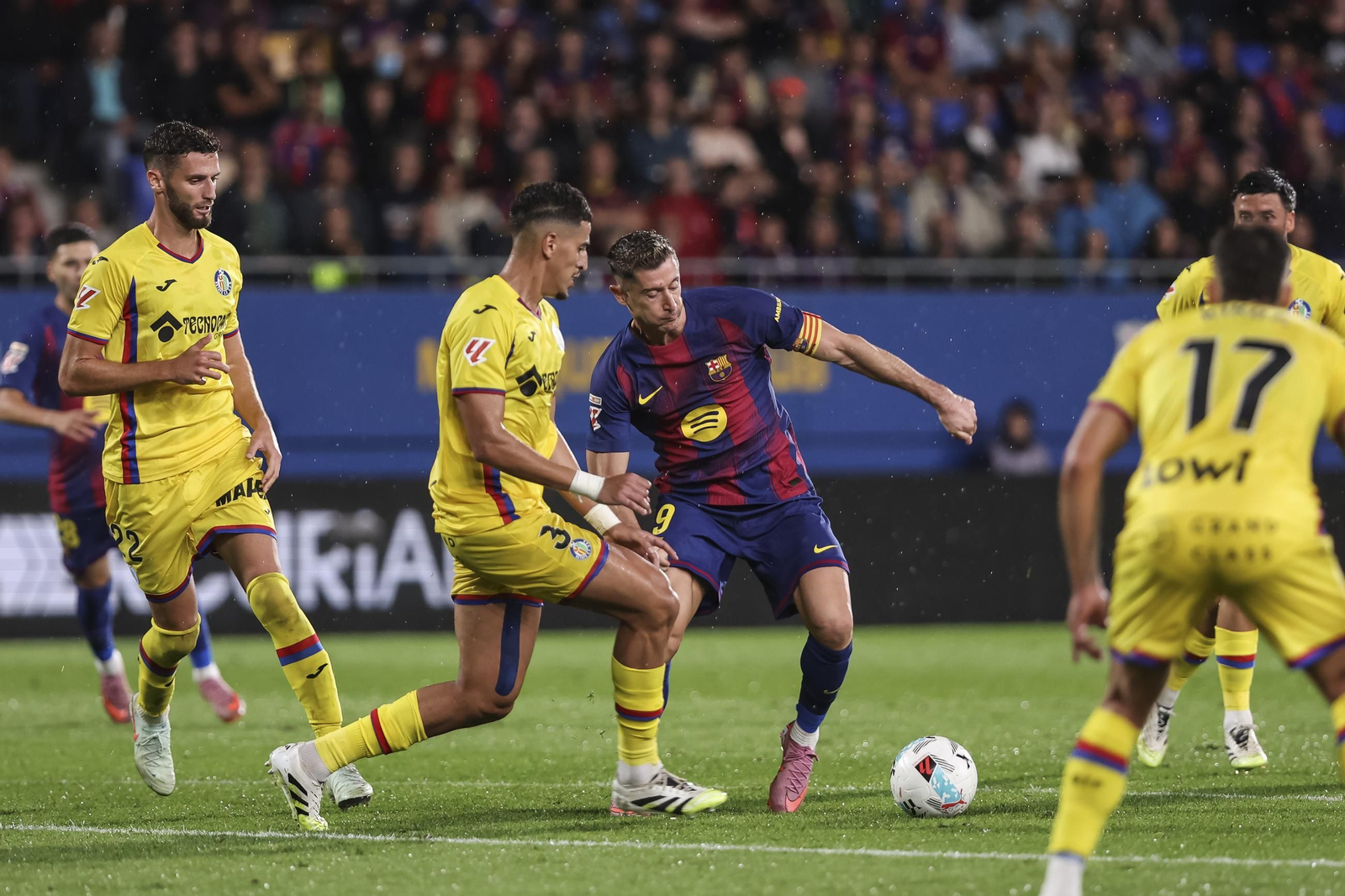 Las fotos del Barcelona-Getafe