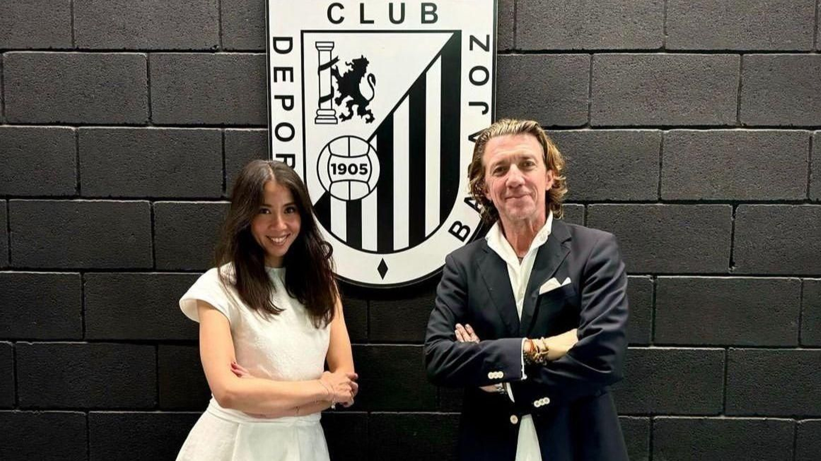 Colate, en su llegada al Badajoz.