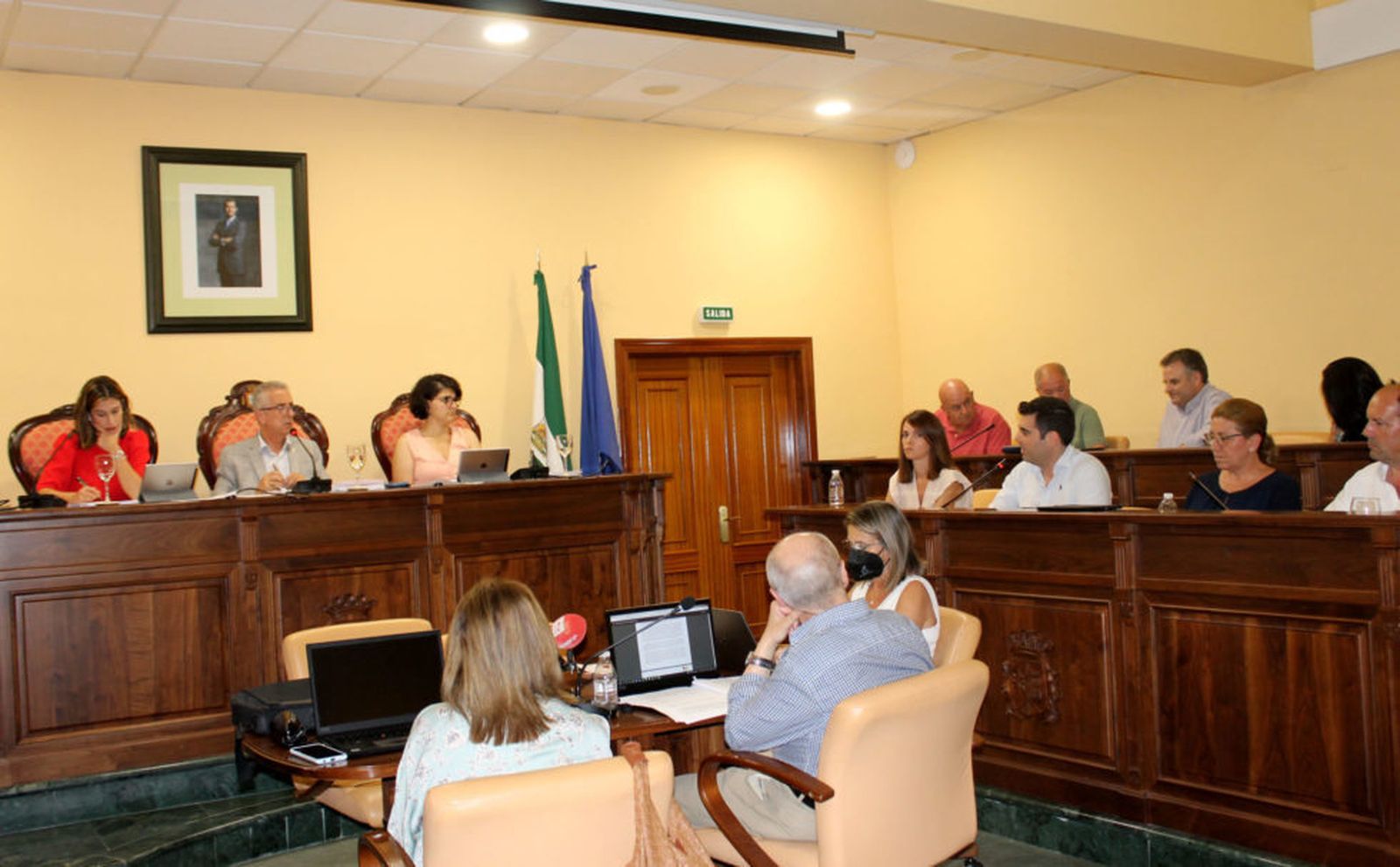 Un momento de la sesión plenaria de Lucena.