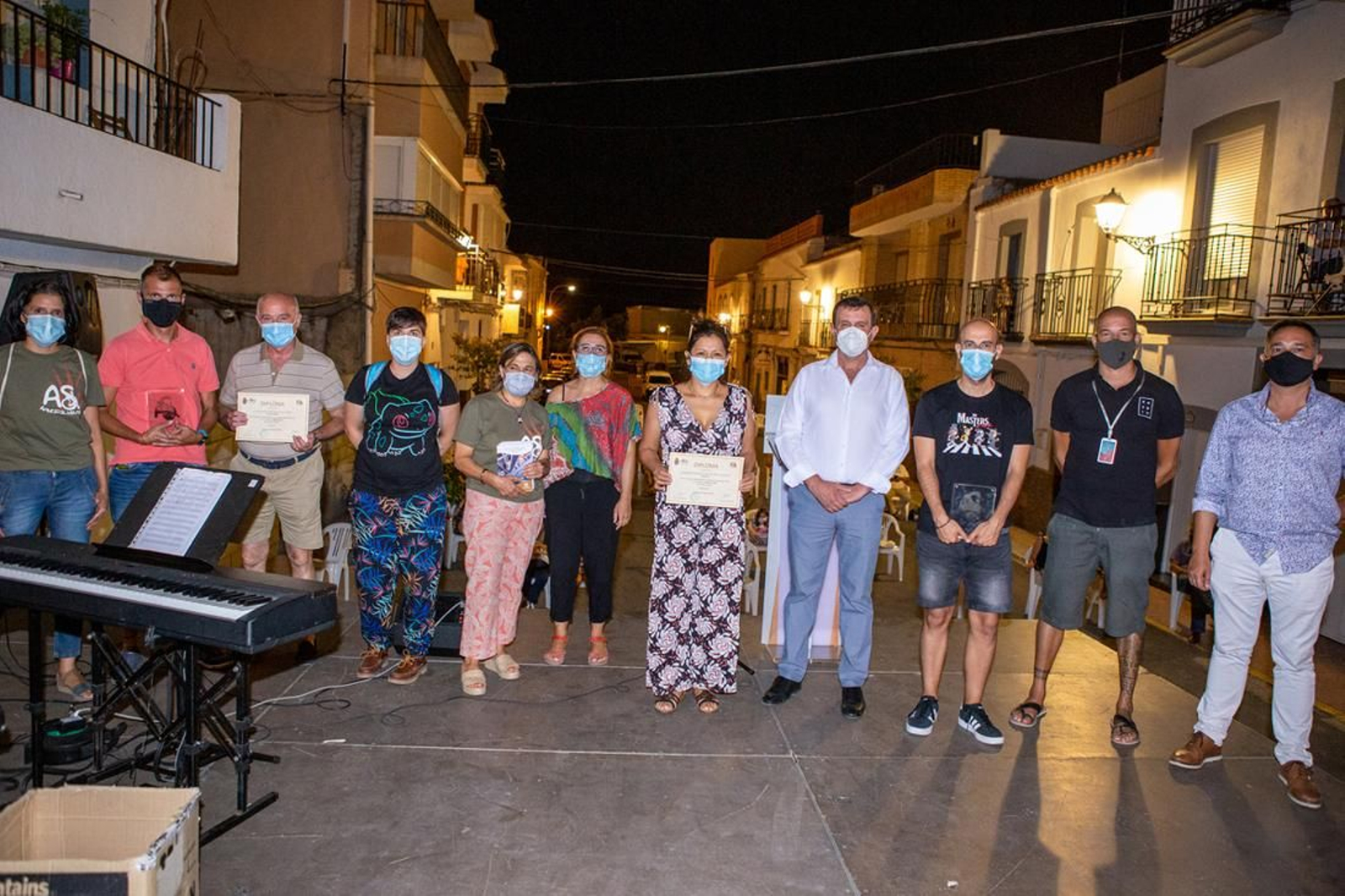 Premiados y finalistas en el VI Concurso ArteSOSlidario.