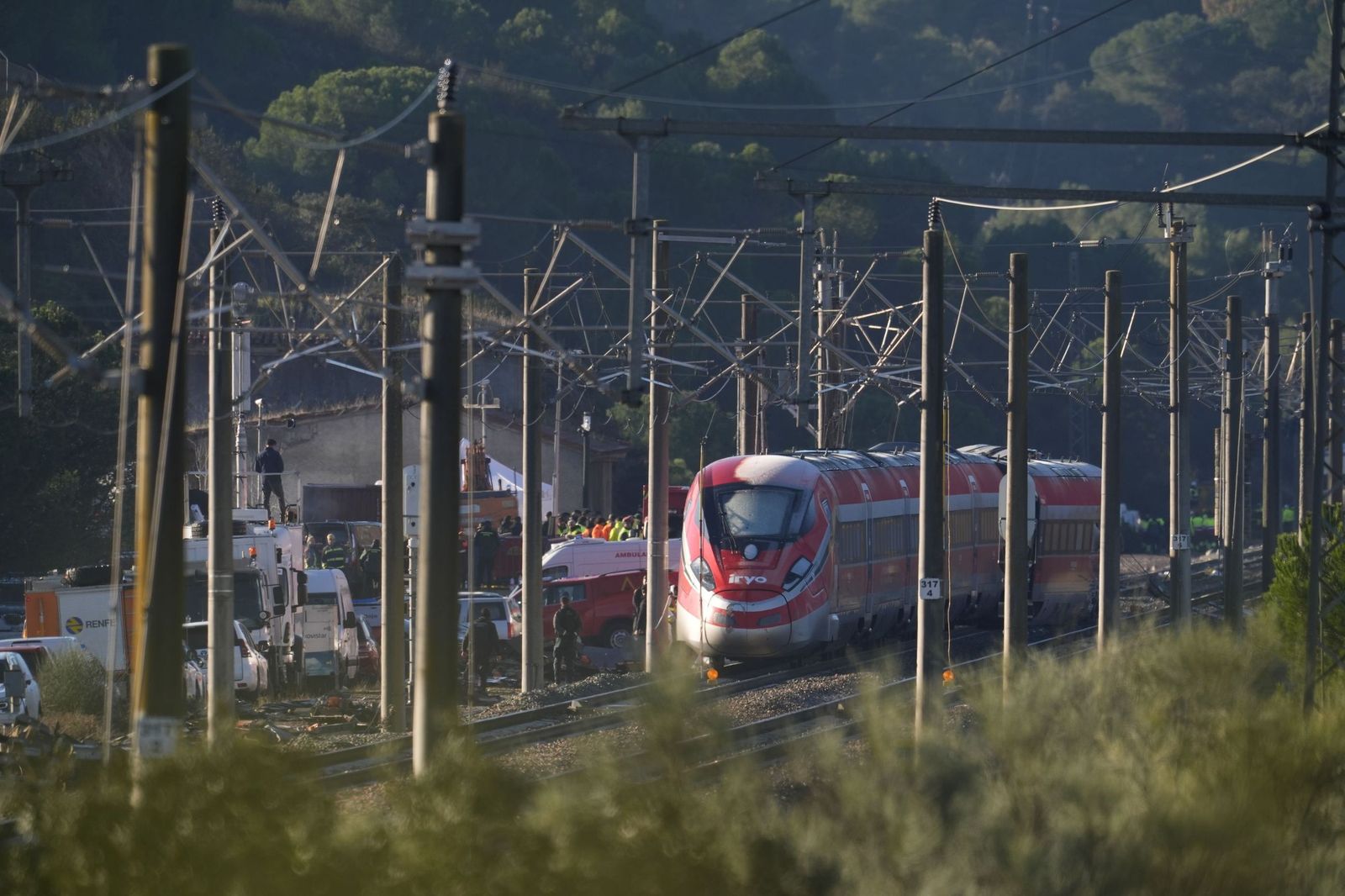 Adamuz afronta el segundo día después de la tragedia ferroviaria