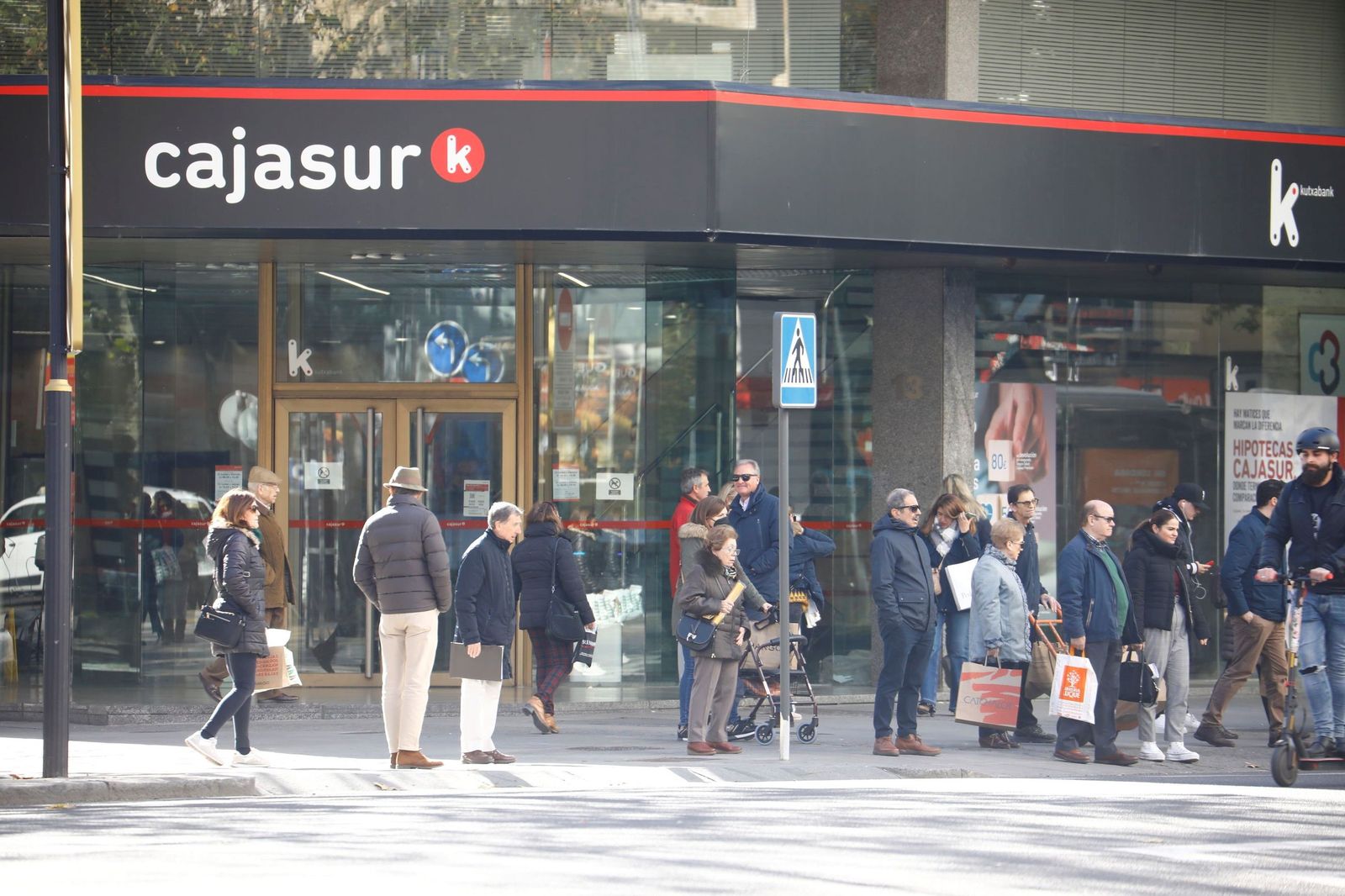 Oficina principal de Kutxabank en Córdoba.