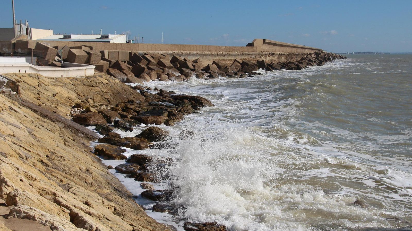 Sendero del litoral de Rota.