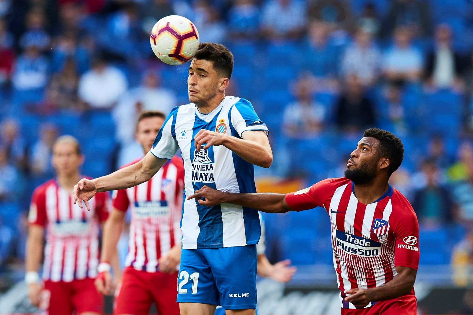 El Espanyol-Atlético, en imágenes