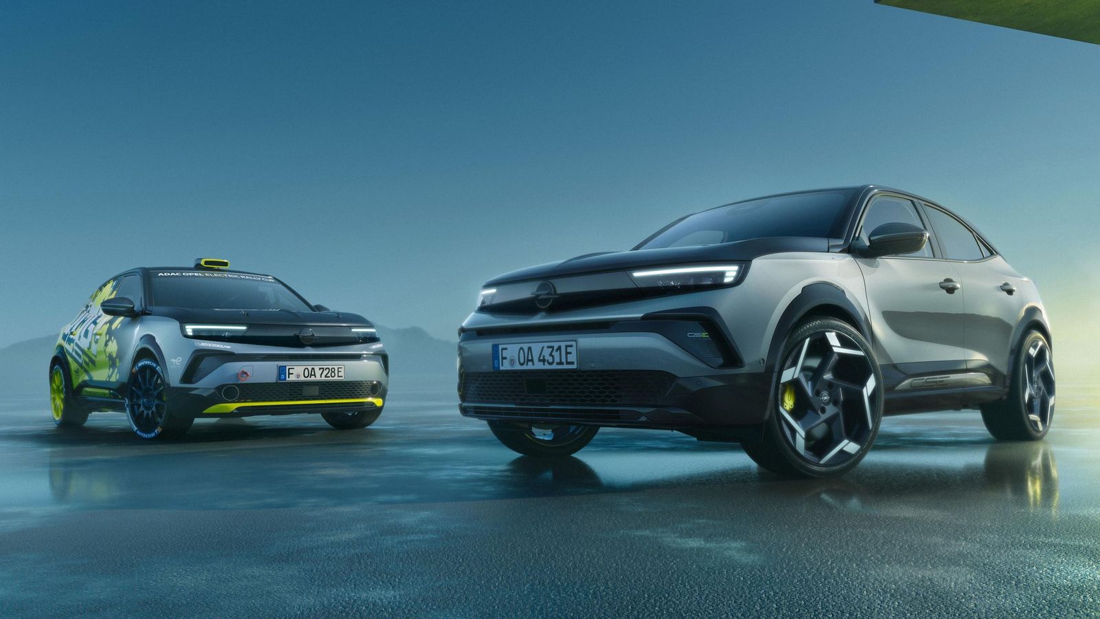 Los cambios en el chasis del Mokka GSE se inspiran en las aportaciones del Mokka GSE Rally, un coche de competición.