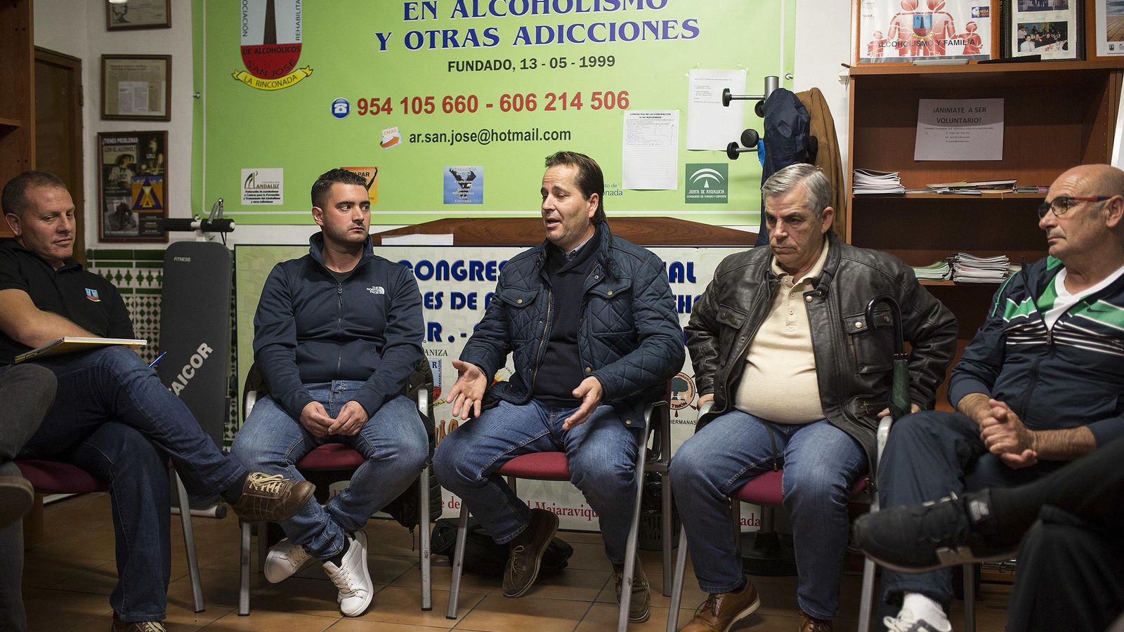 Otro momento de la sesión.