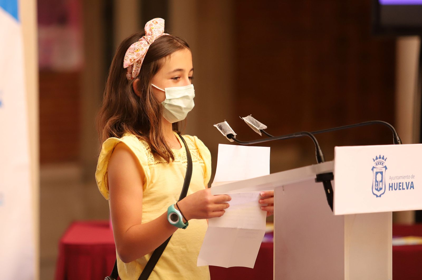 Imágenes de la entrega del Premio Marismas a Juana Carrillo y a Gabriela de la Fuente en su XIX edición