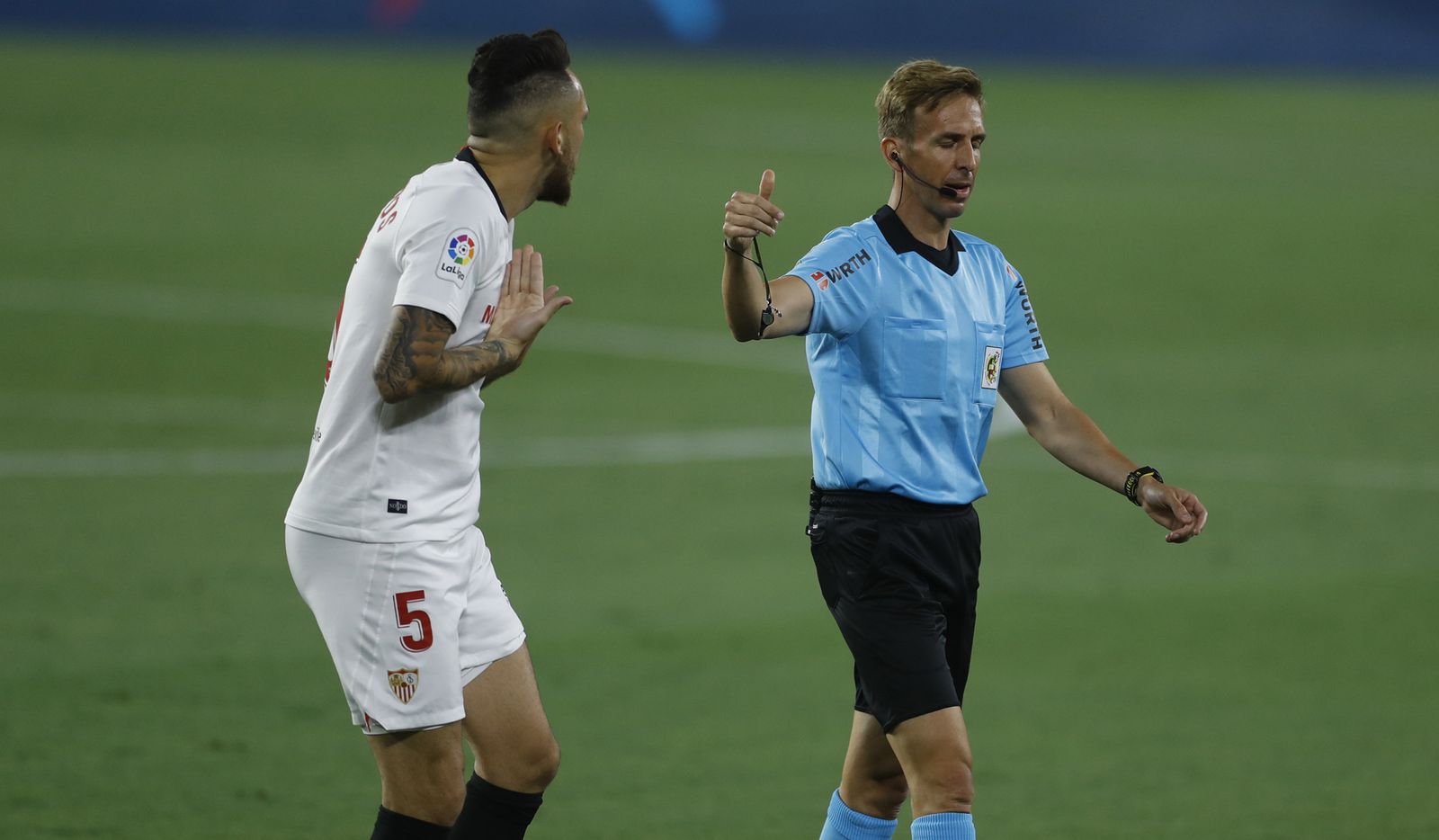 Las imágenes del Sevilla-Valladolid