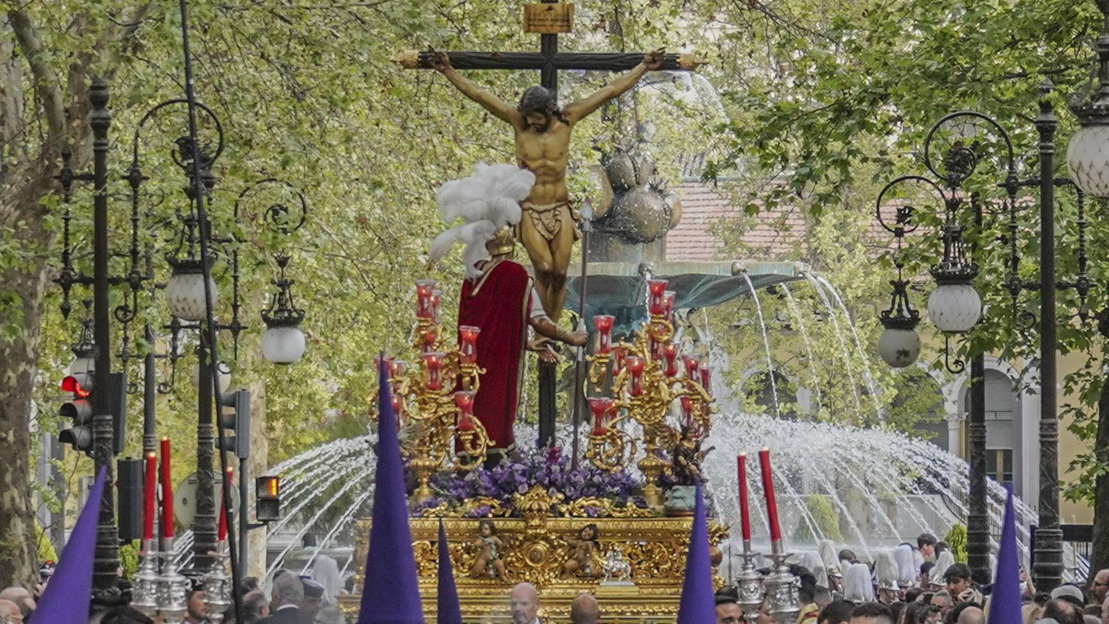 Paso de misterio de la Sagrada Lanzada