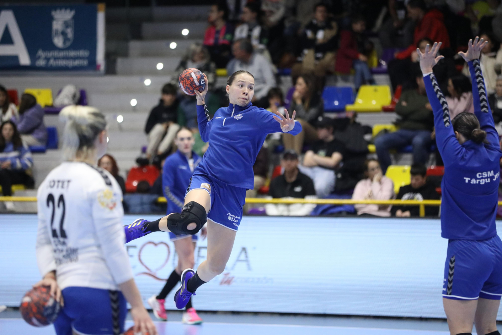El Costa del Sol Málaga - Targu Jiu de la EHF European League, en fotos