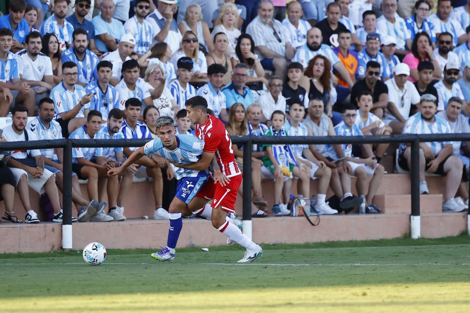 Almería-Málaga CF, en fotos