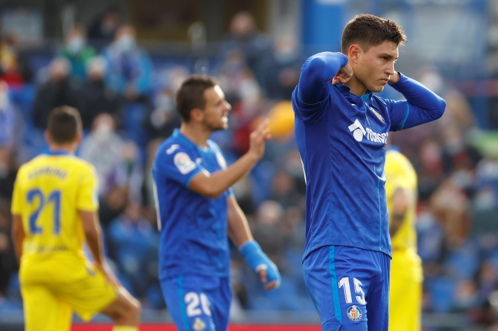 Las imágenes del Getafe-Cádiz CF