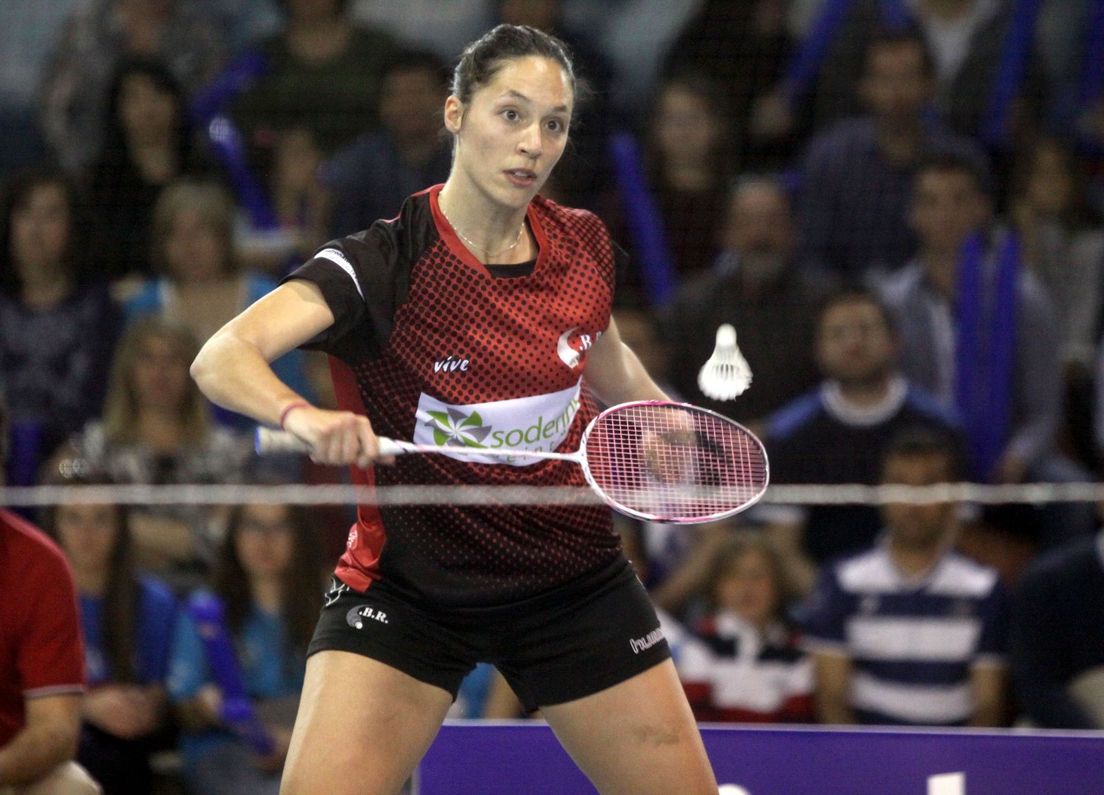 La jugadora del Rinconada, Laura Molina, durante un partido.