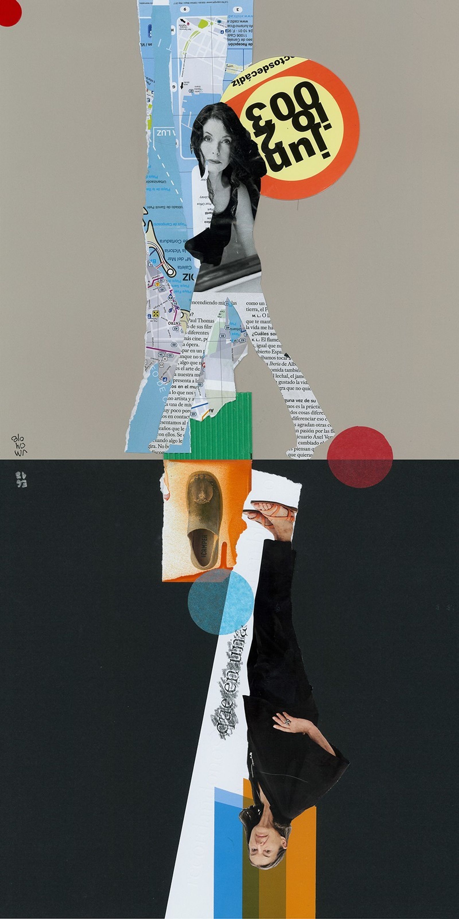 Imagen del cartel de la muestra de Emilio Gil y José María Cortés