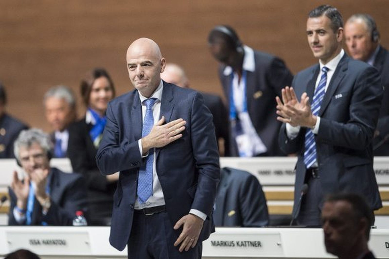 Gianni Infantino, nuevo presidente de la FIFA