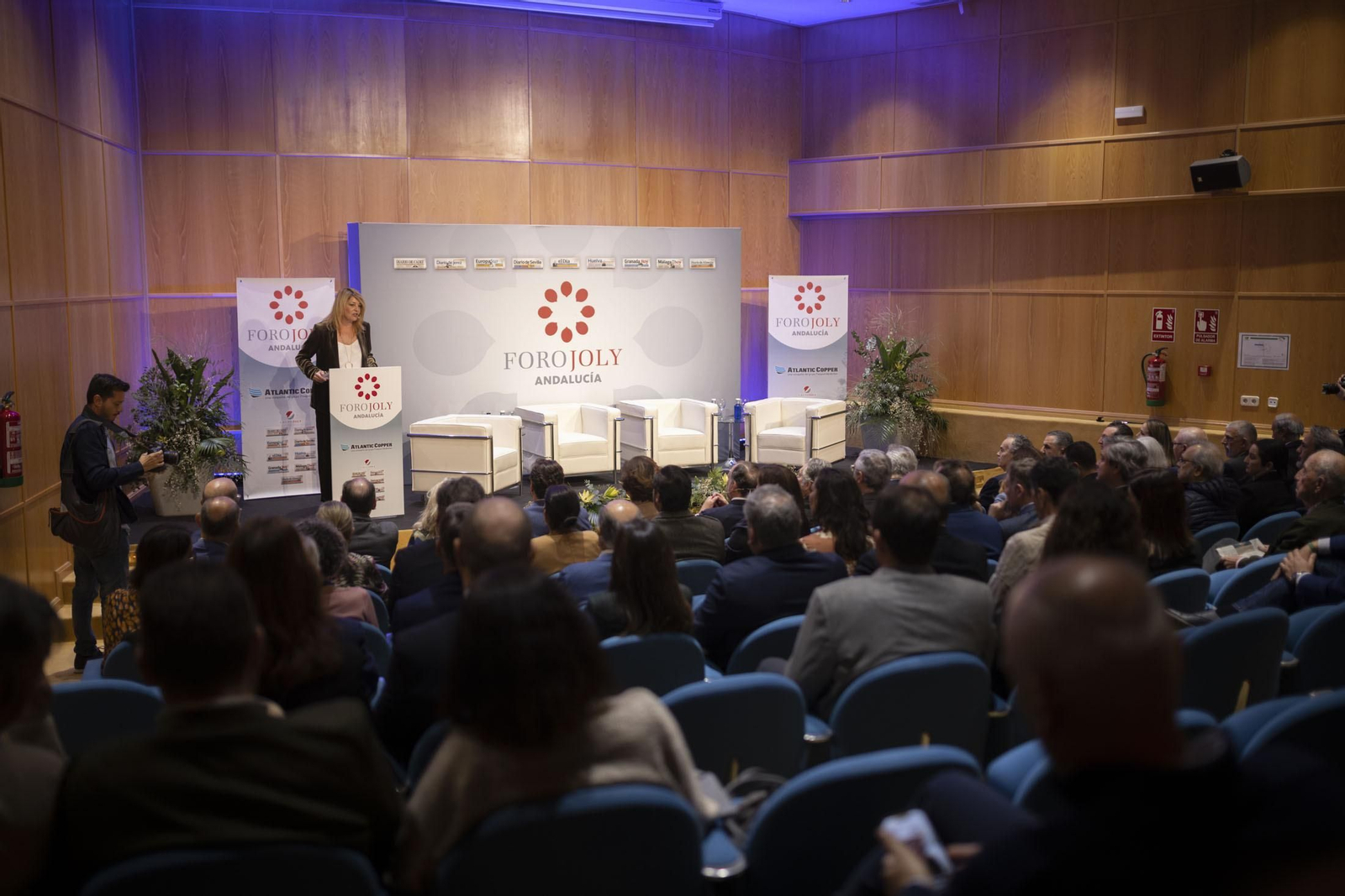 Imágenes del Foro Joly Andalucía Sostenibilidad en el Cluster portuario