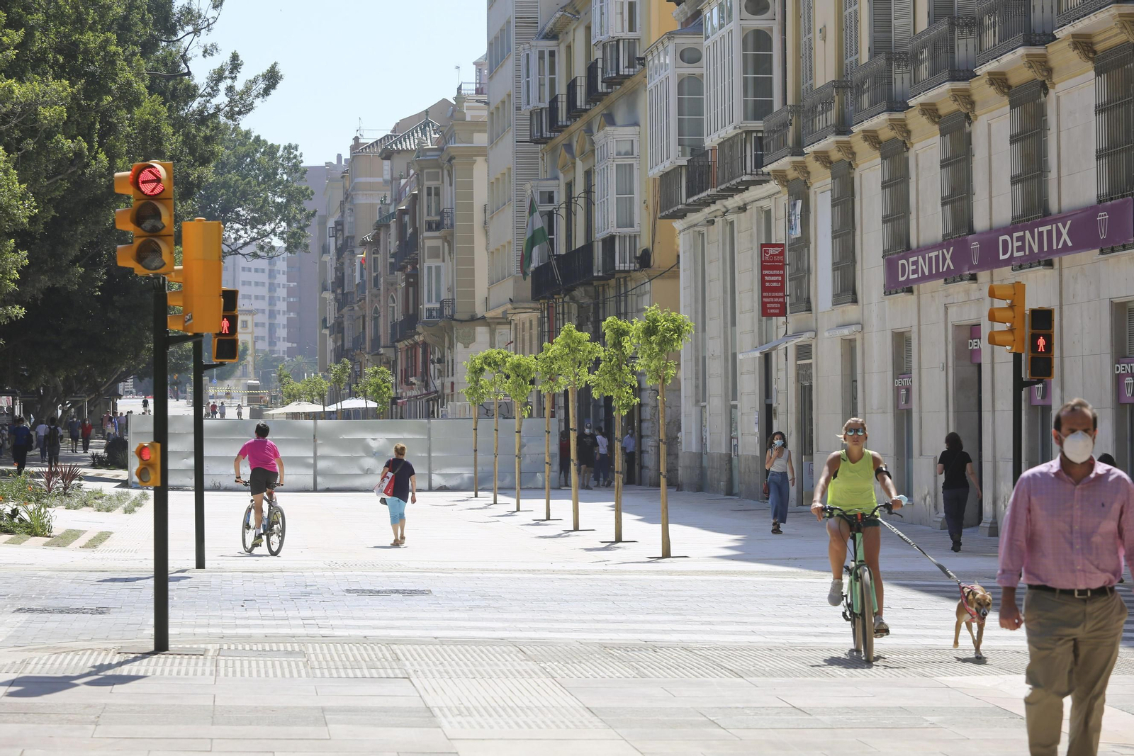 Las fotos de la Alameda Principal de Málaga Las fotos de la Alameda Principal de Málaga